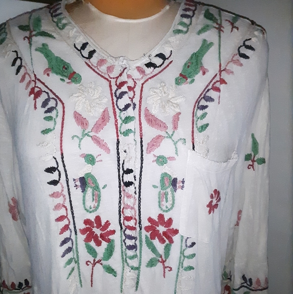 Rare Earlier Piece from Magnolia Pearl Eydris Embroidered Dress - Picture 3 of 11